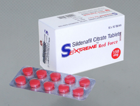Sextreme Power Red – Sildenafil 150mg