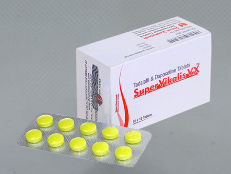 Super Vikalis VX – 20mg Tadalafil + 60mg Dapoxetine