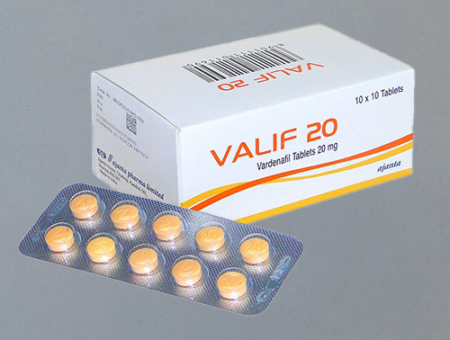 Valif – Vardenafil 20mg