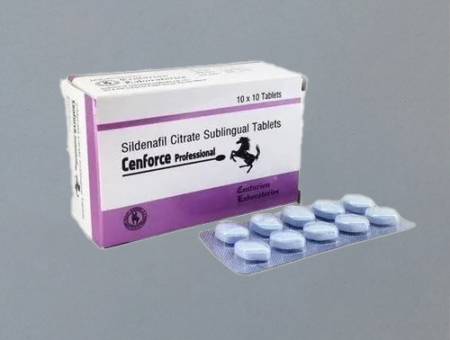 Cenforce Professional – Sildenafil 100mg (nyelv Alatt Oldódó)