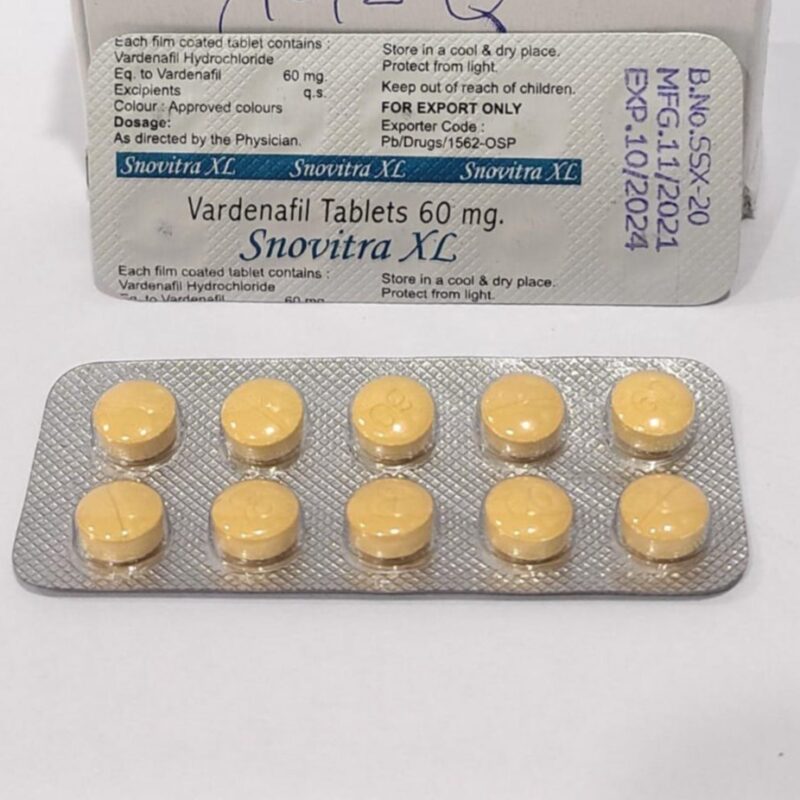 Snovitra XL - Vardenafil 60mg - Image 2